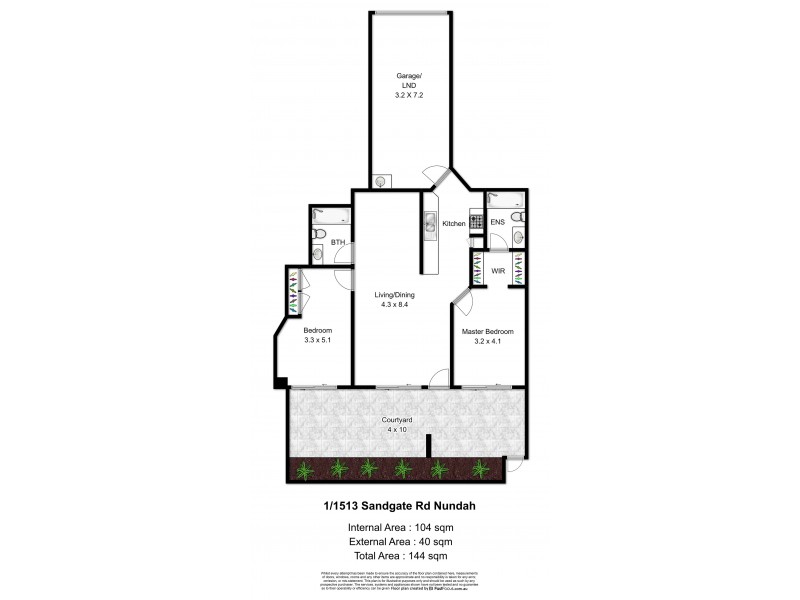 1/1513 Sandgate Road, Nundah QLD 4012 Floorplan