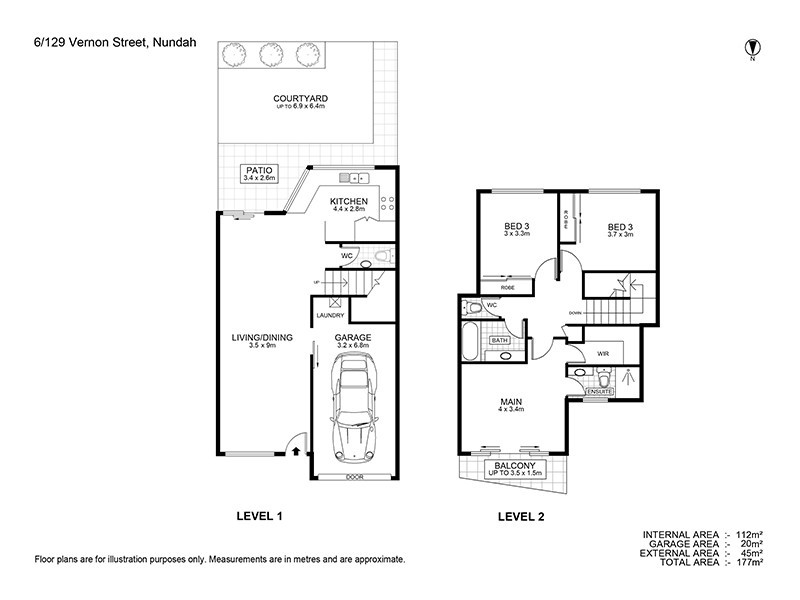 6/129 Vernon Street, Nundah QLD 4012 Floorplan