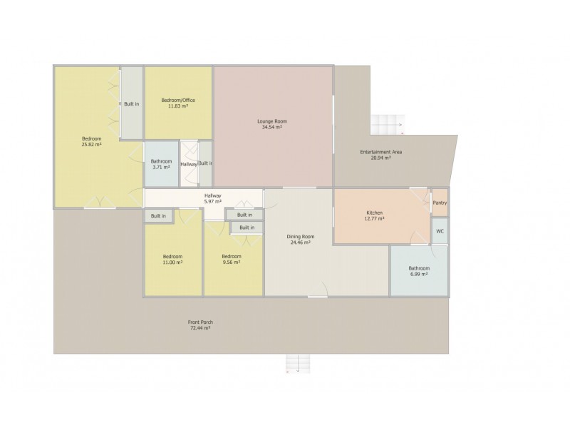 80 Hendon Deuchar Rd, Deuchar QLD 4362 Floorplan
