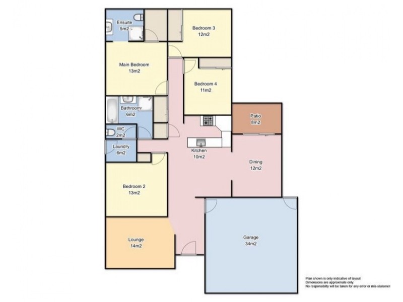 14 Capital Drv, Rosenthal Heights QLD 4370 Floorplan