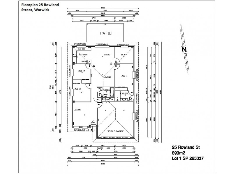 25 Rowland Street, Warwick QLD 4370 Floorplan