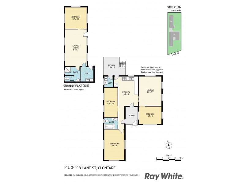 19a and 19b Lane Street, Clontarf QLD 4019 Floorplan