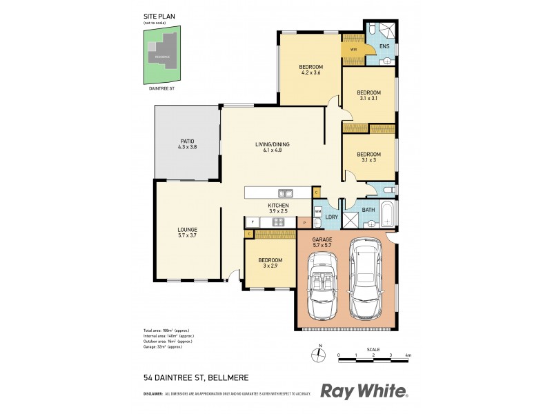 54 Daintree Street, Bellmere QLD 4510 Floorplan