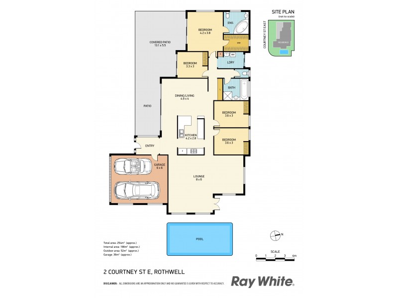 2 Courtney Street East, Rothwell QLD 4022 Floorplan