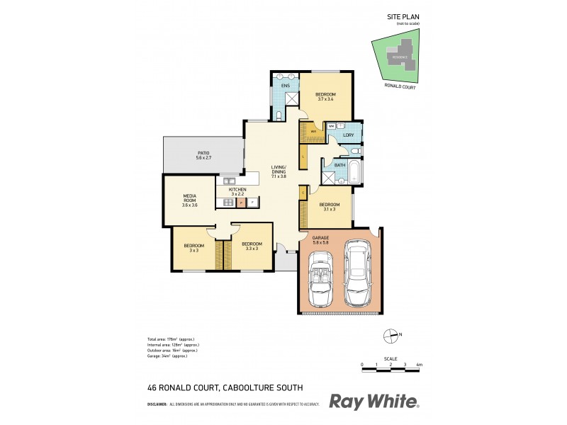 46 Ronald Court, Caboolture South QLD 4510 Floorplan