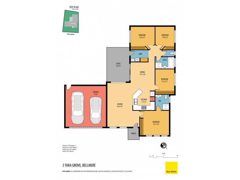 3 Tara Grove, Bellmere QLD 4510 Floorplan