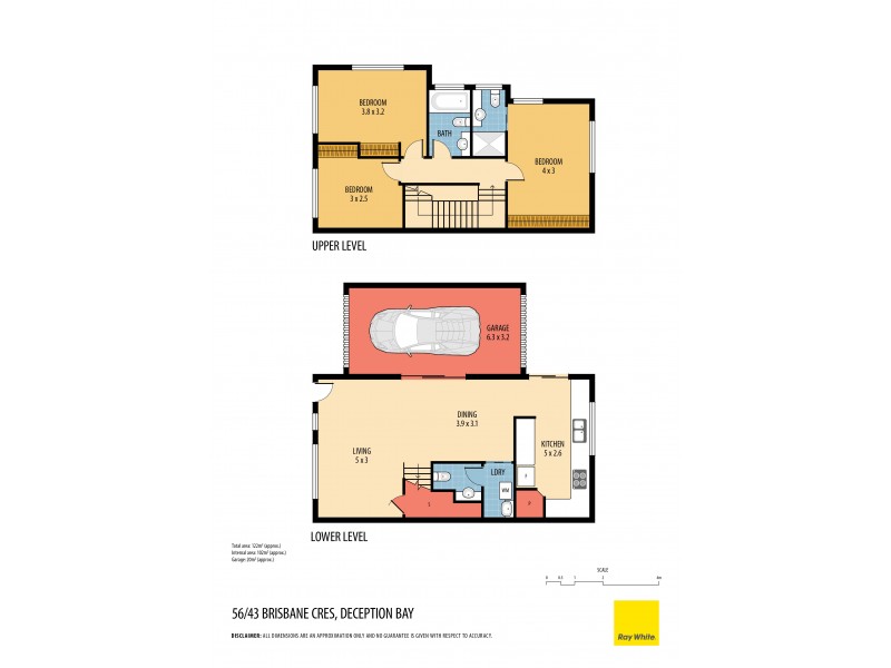 56/43 Brisbane Crescent, Deception Bay QLD 4508 Floorplan