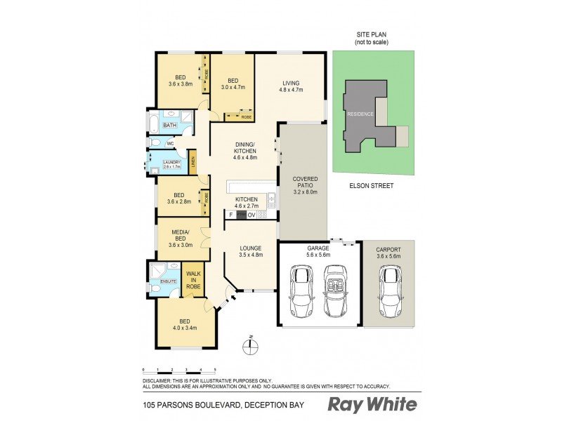 105 Parsons Boulevard, Deception Bay QLD 4508 Floorplan