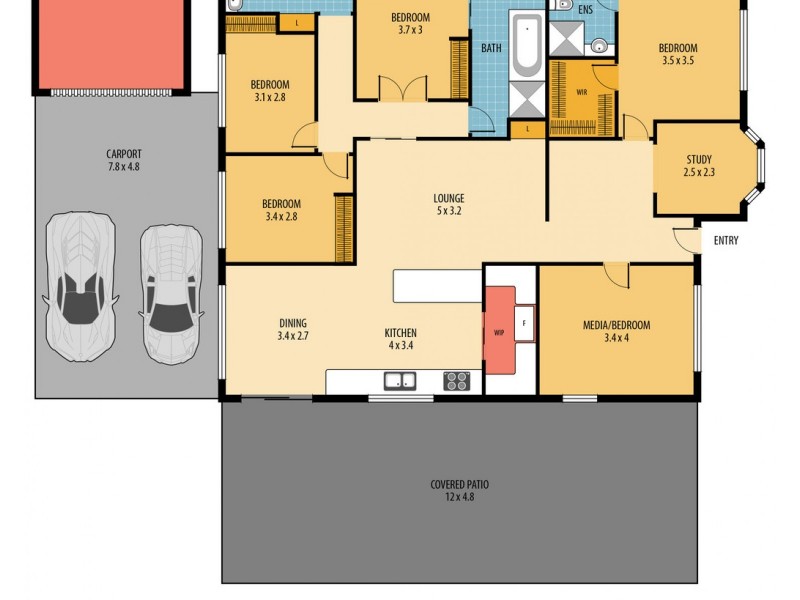 17 Brisbane Crescent, Deception Bay QLD 4508 Floorplan