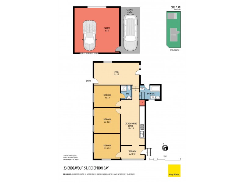 33 Endeavour Street, Deception Bay QLD 4508 Floorplan