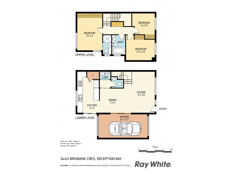 34/43-55 Brisbane Crescent, Deception Bay QLD 4508 Floorplan