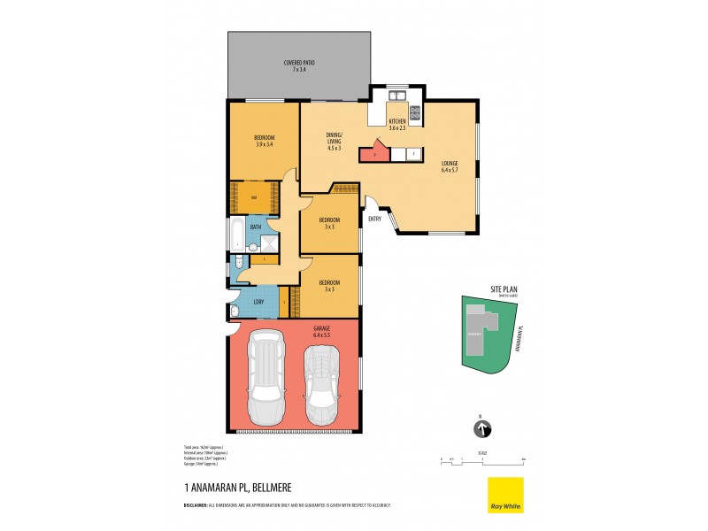1 Anamaran Place, Bellmere QLD 4510 Floorplan