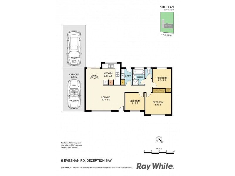 6 Eveshan Road, Deception Bay QLD 4508 Floorplan