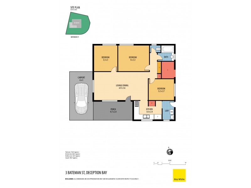 3 Bateman Street, Deception Bay QLD 4508 Floorplan