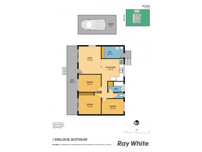 7 Jewellan Drive, Deception Bay QLD 4508 Floorplan