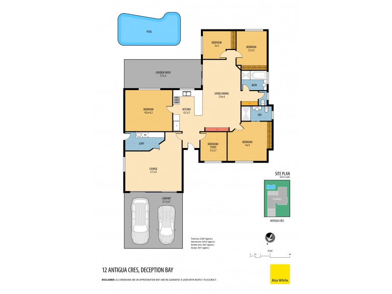12 Antigua Crescent, Deception Bay QLD 4508 Floorplan