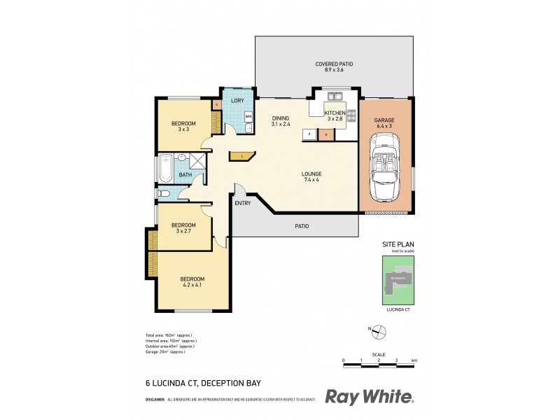 6 Lucinda Court, Deception Bay QLD 4508 Floorplan