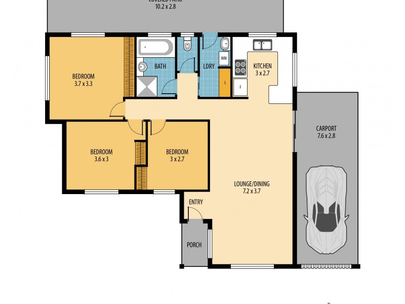 26 Kate Avenue, Deception Bay QLD 4508 Floorplan