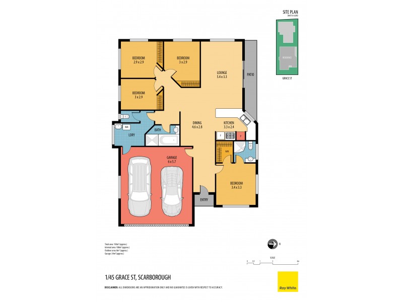 1/45 Grace Street, Scarborough QLD 4020 Floorplan
