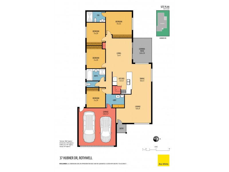 37 Hubner Drive, Rothwell QLD 4022 Floorplan
