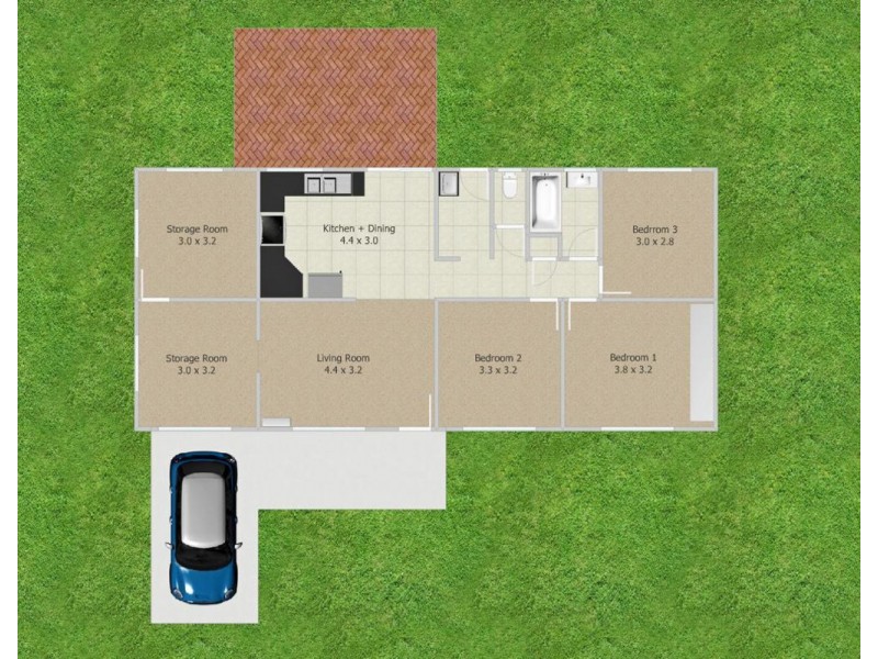 10 Katherine Street, Caboolture QLD 4510 Floorplan