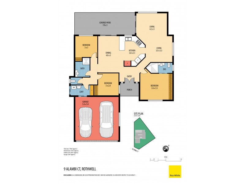 9 Alambi Court, Rothwell QLD 4022 Floorplan