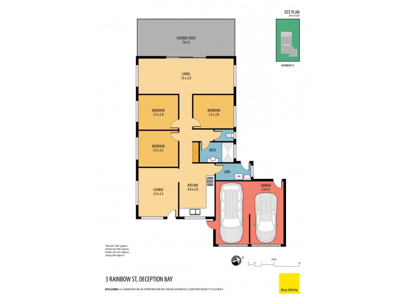 3 Rainbow Street, Deception Bay QLD 4508 Floorplan