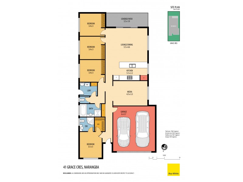 41 Grace Crescent, Narangba QLD 4504 Floorplan