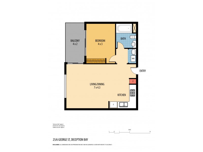 25/6 George Street, Deception Bay QLD 4508 Floorplan
