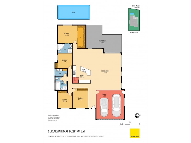 6 Breakwater Court, Deception Bay QLD 4508 Floorplan