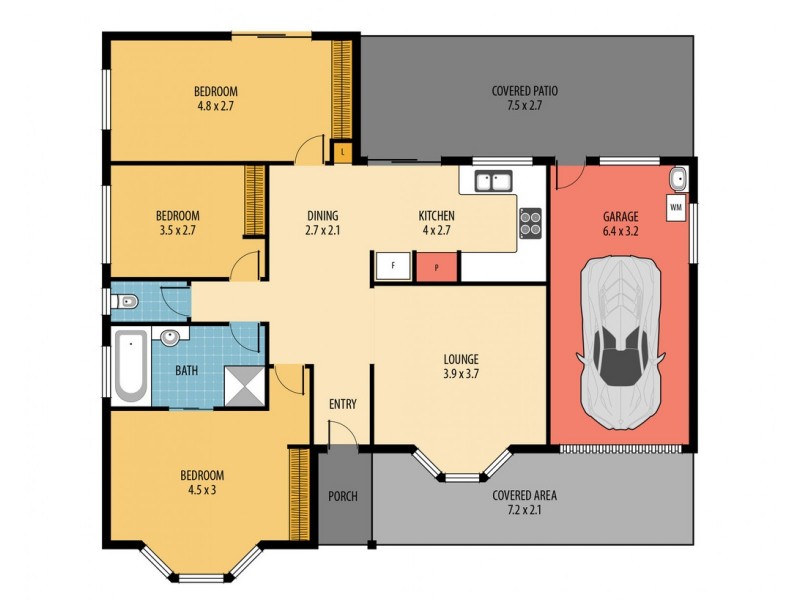 14 Parkview Street, Morayfield QLD 4506 Floorplan