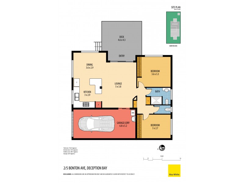 2/5 Bonton Avenue, Deception Bay QLD 4508 Floorplan