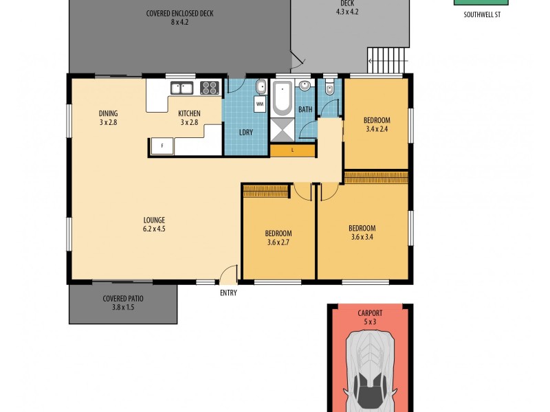 24 Southwell Street, Kippa-ring QLD 4021 Floorplan