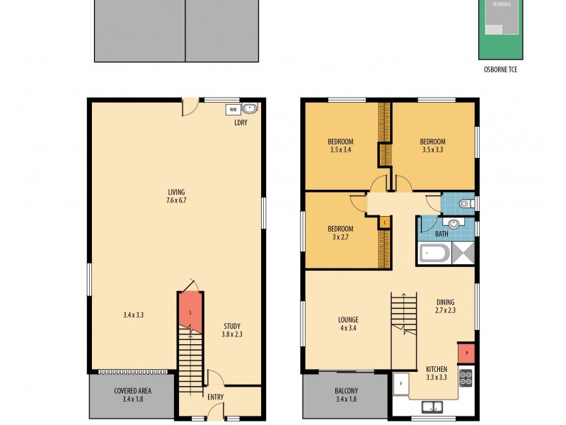 51 Osborne Terrace, Deception Bay QLD 4508 Floorplan