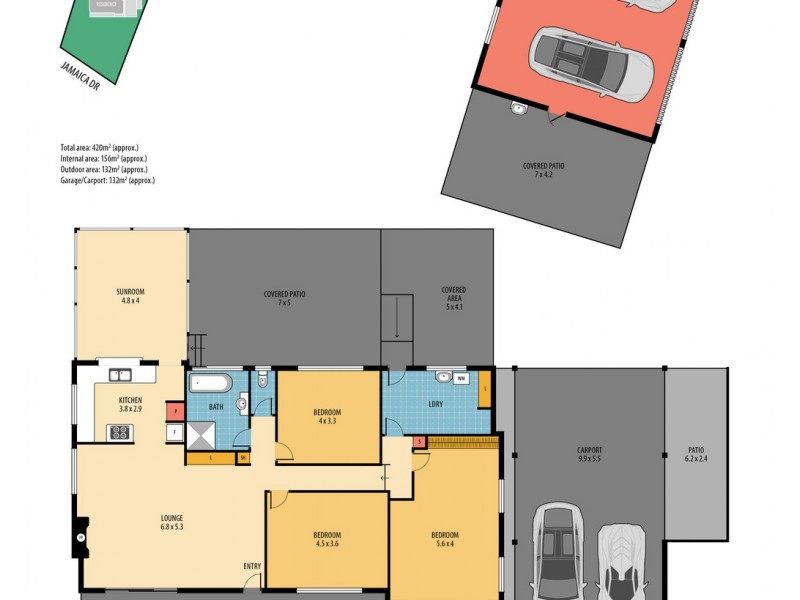 39 Jamaica Drive, Deception Bay QLD 4508 Floorplan
