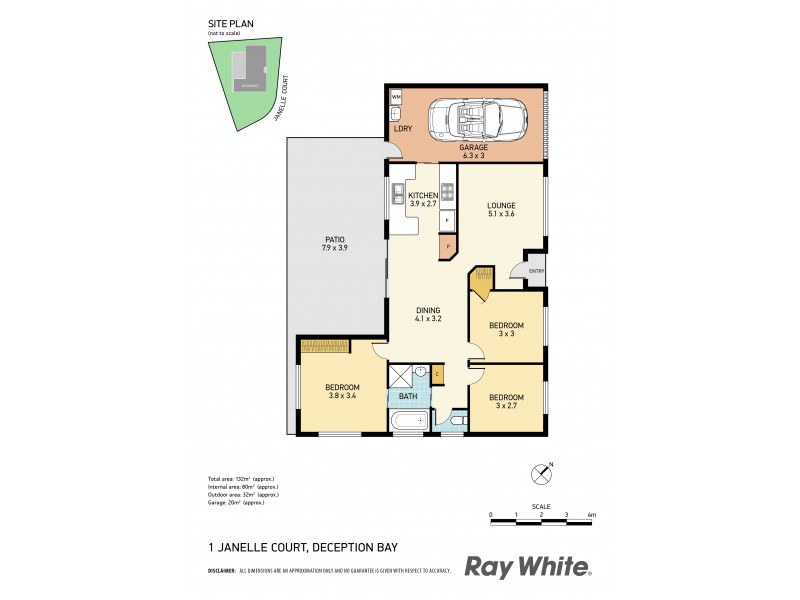 1 Janelle Court, Deception Bay QLD 4508 Floorplan