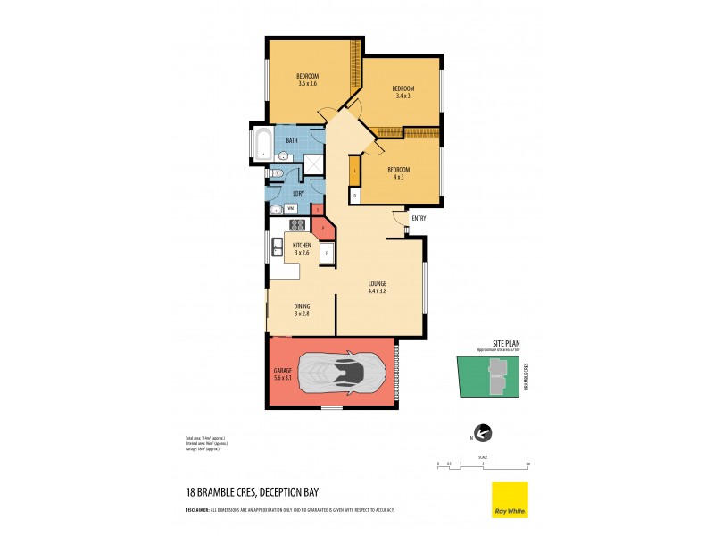 18 Bramble Crescent, Deception Bay QLD 4508 Floorplan