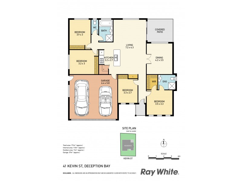 41 Kevin Street, Deception Bay QLD 4508 Floorplan