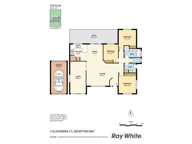 3 Alexandra Court, Deception Bay QLD 4508 Floorplan