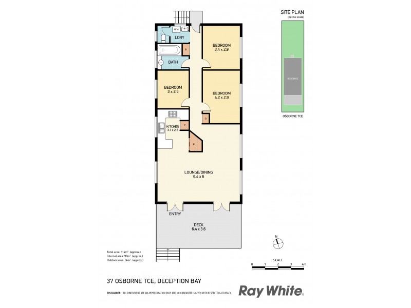 37 Osborne Terrace, Deception Bay QLD 4508 Floorplan