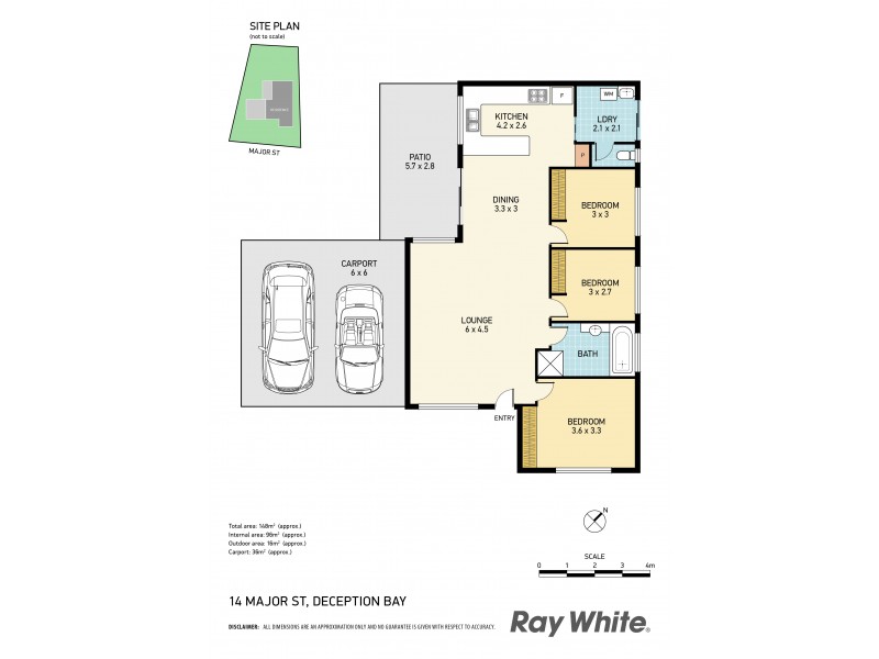 14 Major Street, Deception Bay QLD 4508 Floorplan