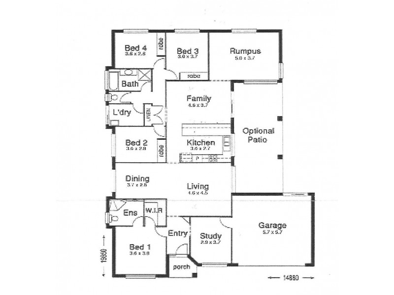 16 Jumbuck Street, Deception Bay QLD 4508 Floorplan