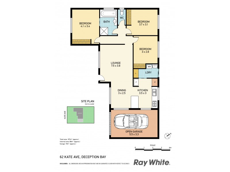 62 Kate Avenue, Deception Bay QLD 4508 Floorplan