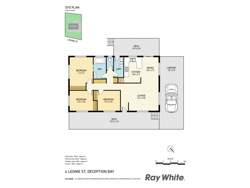 4 Leonie Street, Deception Bay QLD 4508 Floorplan