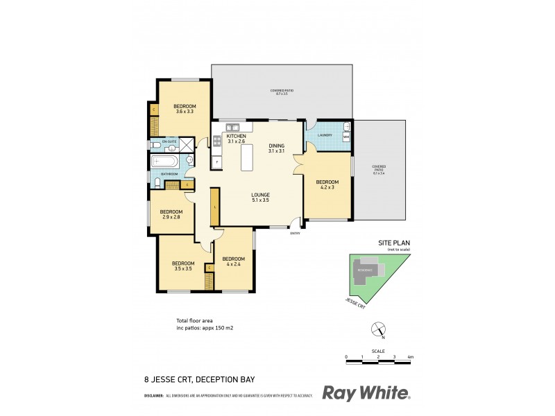 8 Jesse Court, Deception Bay QLD 4508 Floorplan