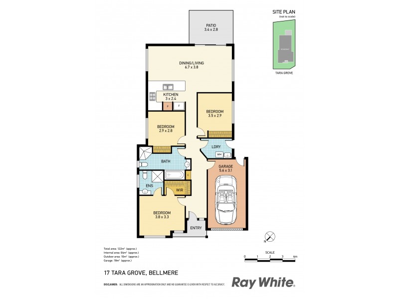 17 Tara Grove, Bellmere QLD 4510 Floorplan