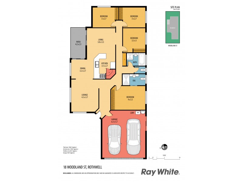 18 Woodland Street, Rothwell QLD 4022 Floorplan