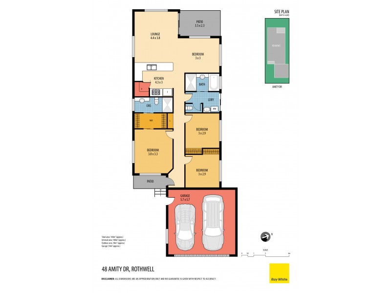 48 Amity Drive, Rothwell QLD 4022 Floorplan