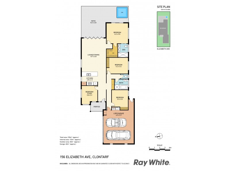 156 Elizabeth Avenue, Clontarf QLD 4019 Floorplan