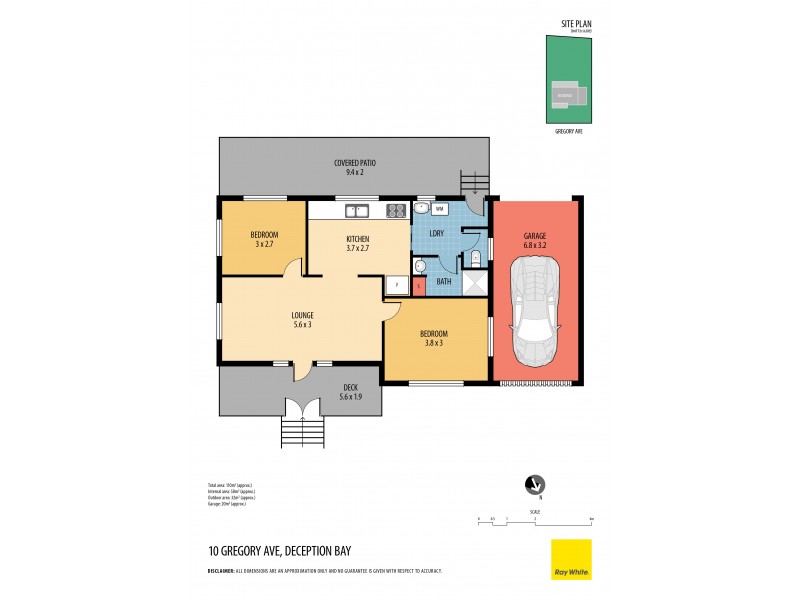 10 Gregory Avenue, Deception Bay QLD 4508 Floorplan